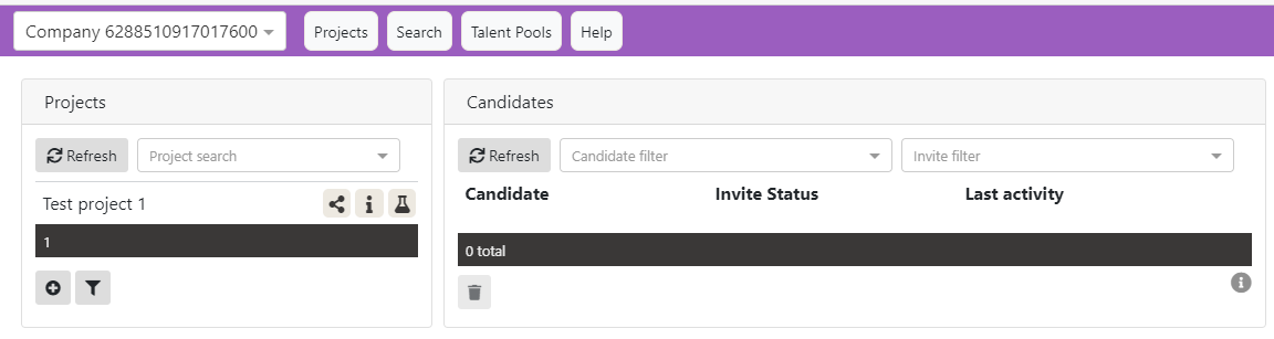 Returned to Projects