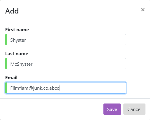 bad candidate details